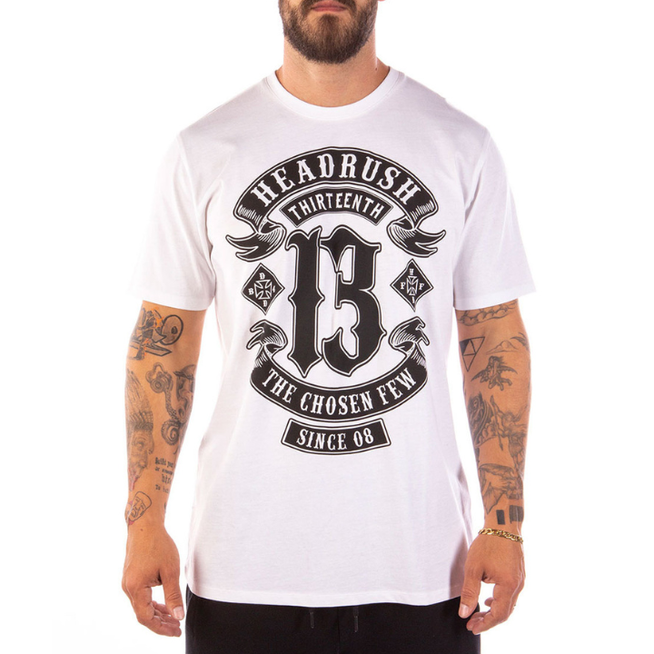 S/S THE LUCKY 13TH - WHT